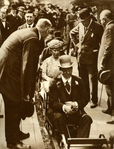 किंग जॉर्ज वी और क्वीन मैरी ... ब्रिटिश साम्राज्य प्रदर्शनी, वेम्बली, लंदन, 1925, 1935। द्वारा अज्ञात