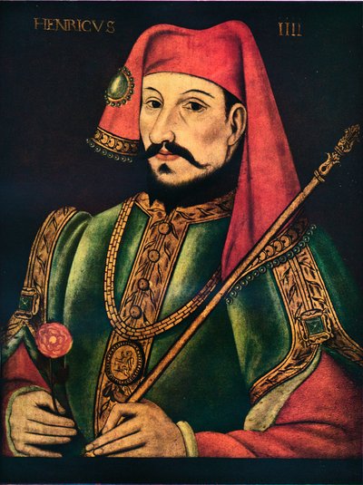 राजा हेनरी IV, 16 वीं शताब्दी द्वारा अज्ञात