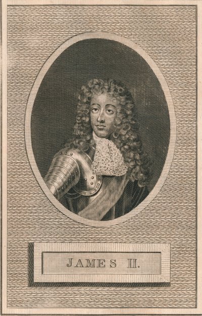 राजा जेम्स द्वितीय, 1793 द्वारा अज्ञात