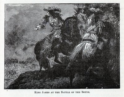 1882 के बोयेन की लड़ाई में राजा जेम्स द्वारा अज्ञात