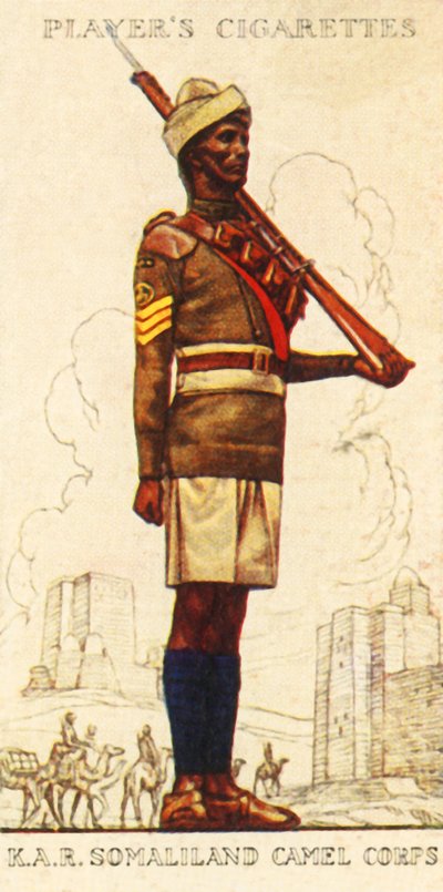 किंग्स अफ्रीकन राइफल्स: सोमालिलैंड कैमल कॉर्प्स, 1936। द्वारा अज्ञात