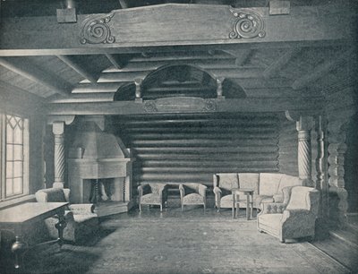 Kongssater, नॉर्वे के राजा और रानी का वन घर, c1910 द्वारा अज्ञात