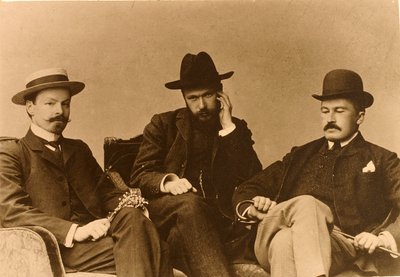 कोंस्टेंटिन बालमोंट, सर्गेई पोलियाकोव और मामूली डर्नोव, रूसी कवि, 1904 द्वारा अज्ञात