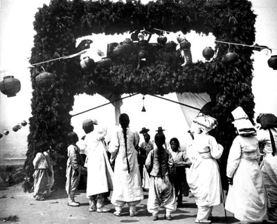 कोरियाई बच्चे, 1900 द्वारा अज्ञात