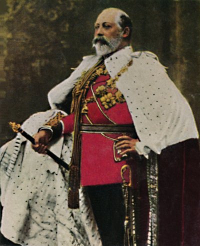 किंग एडवर्ड VII। 1841-1910, 1934। द्वारा अज्ञात