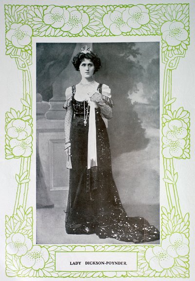 लेडी डिक्सन-पोयंडर, 1901 द्वारा अज्ञात