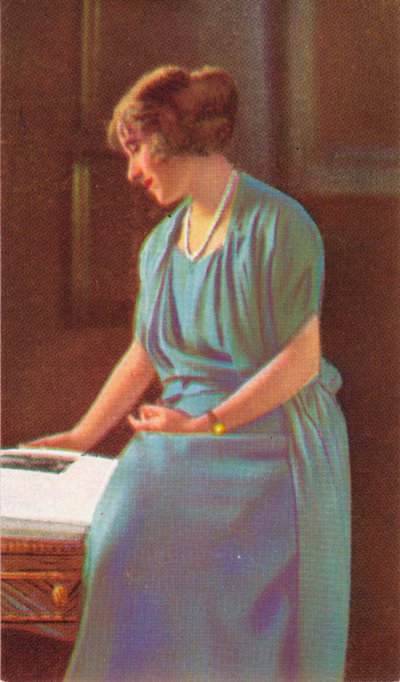 लेडी एलिजाबेथ बोवेस-लियोन 1900-2002 द्वारा अज्ञात