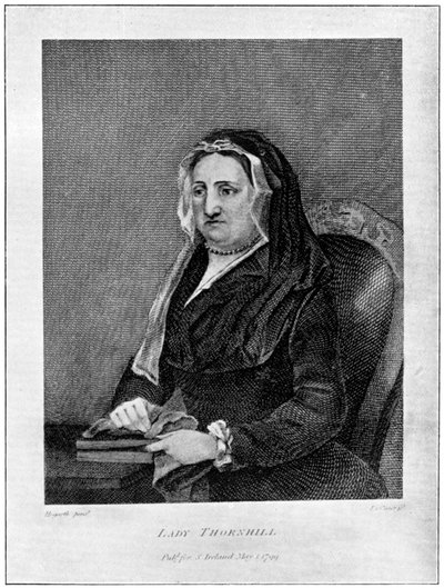 लेडी थॉर्नहिल, 1799 द्वारा अज्ञात