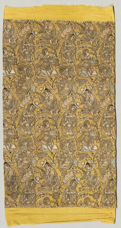 नर्तकियों और संगीतकारों के साथ दीपक, 1600-1650। द्वारा अज्ञात