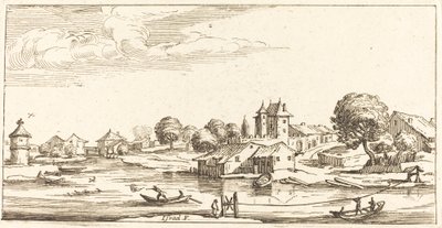 परिदृश्य, 1635 में या उसके बाद। द्वारा अज्ञात