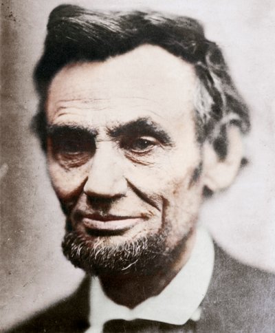 अब्राहम लिंकन की अंतिम तस्वीर, 1809-1865, अप्रैल 1865 द्वारा अज्ञात