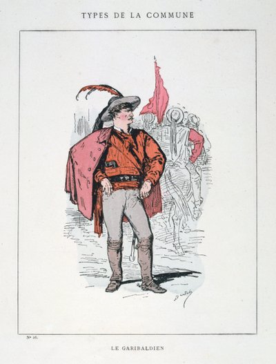 द गैरीबाल्डियन, पेरिस कम्यून, 1871। द्वारा अज्ञात