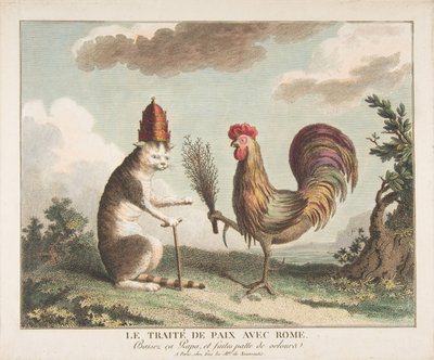 रोम के साथ शांति संधि, रोम के साथ शांति संधि, ca. 1789। द्वारा अज्ञात
