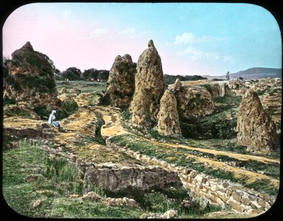 अरब विवाह, हम्माम मेस्काउटाइन, अल्जीरिया, c19 वीं शताब्दी द्वारा अज्ञात