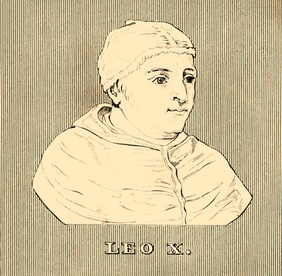 लियो एक्स, 1475-1521, 1830। द्वारा अज्ञात