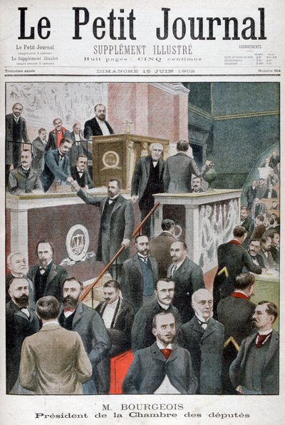 लियोन बुर्जुआ, चैंबर ऑफ डेप्युटी के अध्यक्ष, 1902 द्वारा अज्ञात
