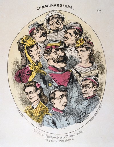 द ब्यूटीफुल डेज ऑफ द कम्यून, 1871 द्वारा अज्ञात