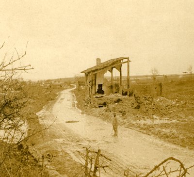 लेस हर्लस, उत्तरी फ्रांस, c1914-c1918 द्वारा अज्ञात