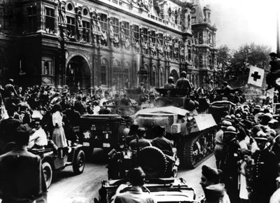 पेरिस की मुक्ति, 25 अगस्त 1944 द्वारा अज्ञात
