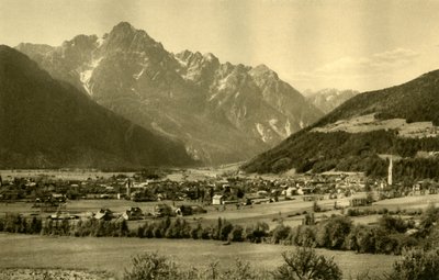 Lienz और Spitzkofel, टायरॉल, ऑस्ट्रिया, c1935। द्वारा अज्ञात