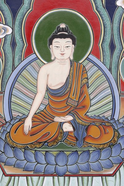 बुद्ध का जीवन ध्यान मुद्रा, सियोल, कोरी डू सुडो द्वारा अज्ञात