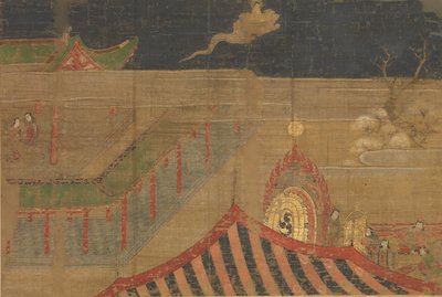 बुद्ध का जीवन: महल का परित्याग जीवन, 15वीं सदी की शुरुआत। द्वारा अज्ञात