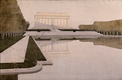 लिंकन मेमोरियल, 1933-1943। द्वारा अज्ञात