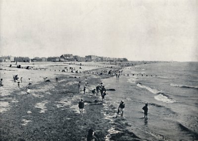 लिटिलहैम्प्टन - कम पानी में पैडलिंग, 1895 द्वारा अज्ञात