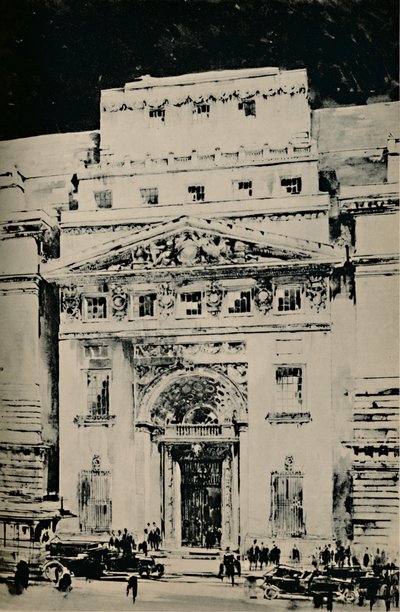लॉयड्स न्यू बिल्डिंग: एंट्रेंस लीडनहॉल स्ट्रीट, 1928 में द्वारा अज्ञात