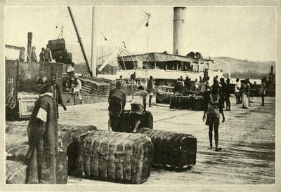 कॉटन के कार्गो को लोड करें, c1948 द्वारा अज्ञात