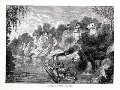 कॉटन स्टीमर, 1877 लोड हो रहा है द्वारा अज्ञात