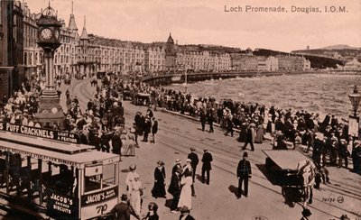 Loch Promenade, डगलस, आइल ऑफ मैन, c1920 द्वारा अज्ञात