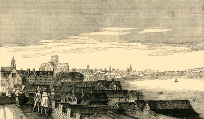 लंदन, अरंडेल हाउस के ऊपर से, c17 वीं शताब्दी, 1881। द्वारा अज्ञात