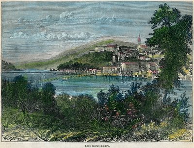लंदनडरी, अलस्टर, आयरलैंड, c1880 द्वारा अज्ञात
