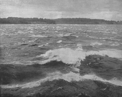 लांग सेल्ट रैपिड्स, सेंट लॉरेंस नदी, कनाडा, c1900। द्वारा अज्ञात