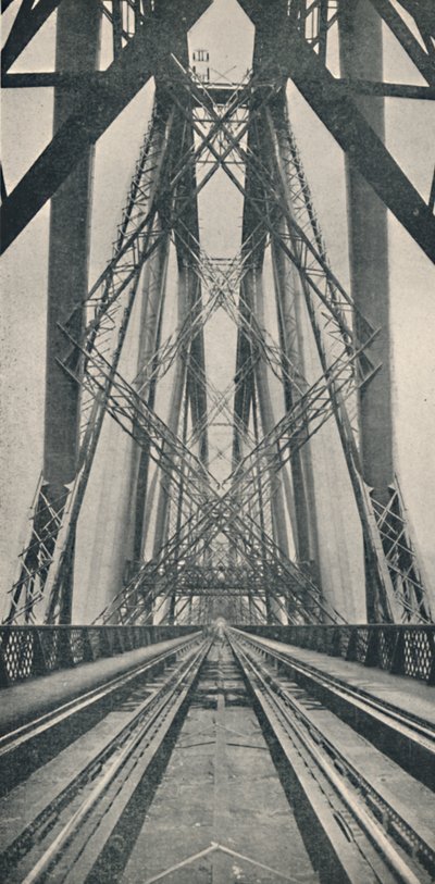 फोर्थ ब्रिज, 1926 के माध्यम से देख रहे हैं द्वारा अज्ञात