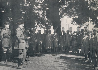 लॉर्ड किचनर भारतीय मरीजों को संबोधित करते हुए, 20 जुलाई 1915, 1939 द्वारा अज्ञात