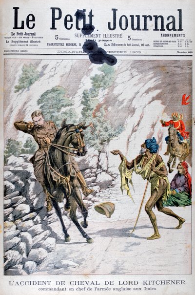 लॉर्ड किचनर्स घोड़ा दुर्घटना, भारत, 1903 द्वारा अज्ञात