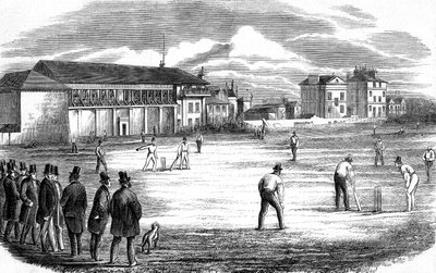 लॉर्ड्स क्रिकेट ग्राउंड, लंदन, 1858 द्वारा अज्ञात