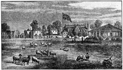 लॉर्ड्स क्रिकेट ग्राउंड, लंदन, 1836 1912 द्वारा अज्ञात