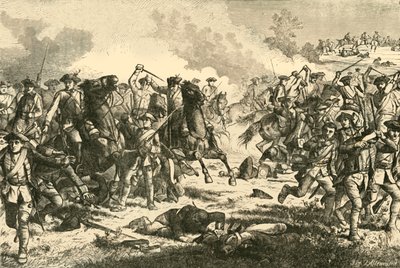 कुडर्सडॉर्फ, 1759, 1890 में लाउडन्स कैवलरी चार्ज। द्वारा अज्ञात