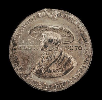 लुई द्वितीय, 1506-1526, हंगरी और बोहेमिया के राजा 1516 [सामने], 1526। द्वारा अज्ञात
