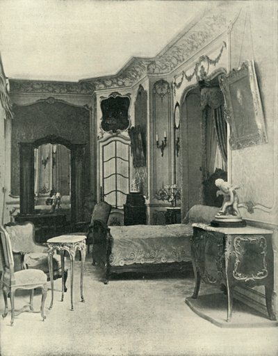 लुईस XV बेडचैबर, Maison Soubrier द्वारा किया गया, 1903। द्वारा अज्ञात