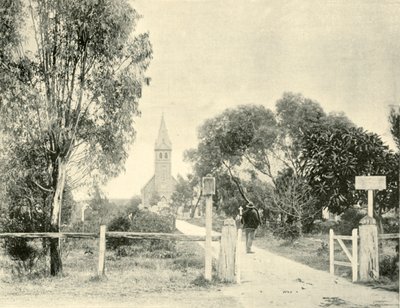 लूथरन चर्च, तनुंडा, 1901। द्वारा अज्ञात