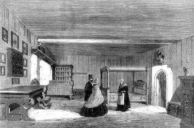 1862 में जर्मनी के एसेनच, वार्टबर्ग कैसल में लूथर्स कमरा द्वारा अज्ञात