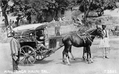 मेल टोंगा, नैनीताल, भारत, 1917 द्वारा अज्ञात