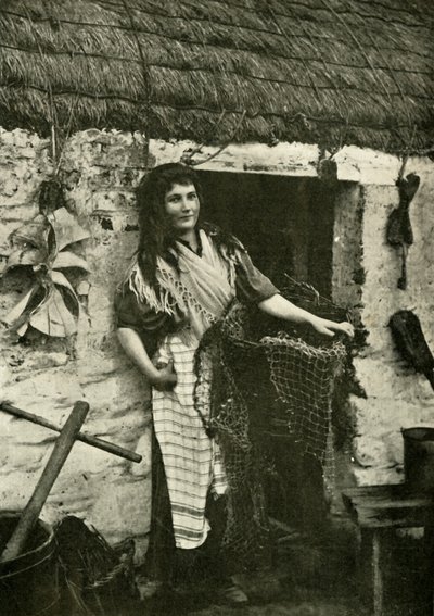 मैनक्स मछुआरे बेटी, 1901। द्वारा अज्ञात