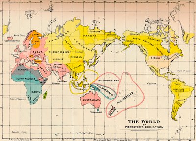 मानचित्रकों की विश्व पर प्रोजेक्शन, 1902 द्वारा अज्ञात