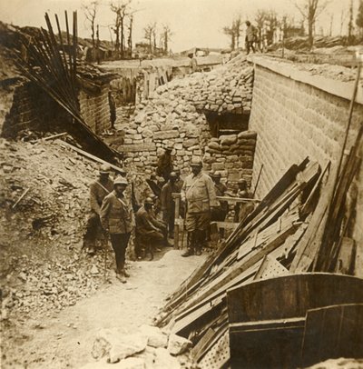 मार्केयू बैरक, वर्दुन, उत्तरी फ्रांस, 1916 द्वारा अज्ञात