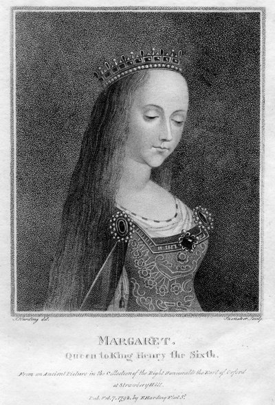 मार्गरेट या अंजु, क्वीन कॉन्सर्ट या हेनरी VI, 1792 द्वारा अज्ञात